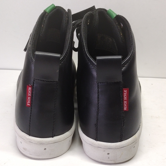 NFN Gourmet Quattro Skate 2 X Black Scale l Size 9.5 l Leather High Top l NWOT - Picture 5 of 13